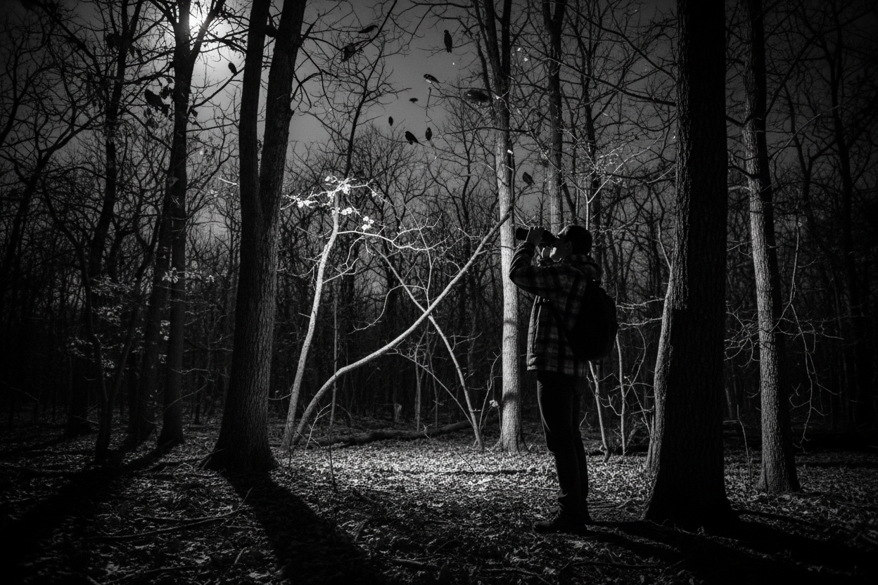 Birding in the Dark: Using Infrared to Catch Nocturnal Backyard Visitors