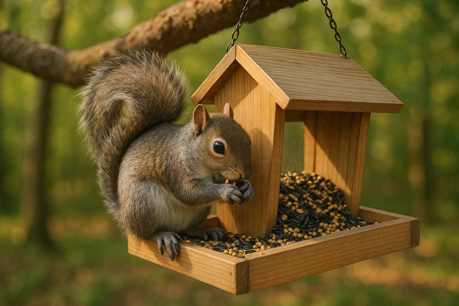 How to Keep Squirrels Out of Your Bird Feeder